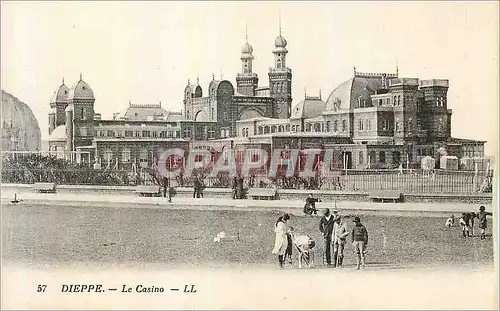 Cartes postales Dieppe Le Casino