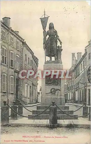 Cartes postales Neufchateau Statue de Jeanne D'Arc