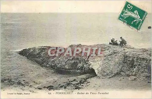 Cartes postales Pornichet Rocher du Vieux pornichet