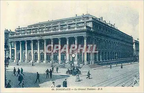 Cartes postales Bordeaux Le Grand Theatre