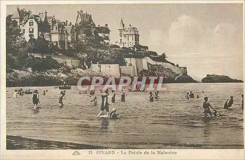 Cartes postales Dinard La Pointe de la Malouine