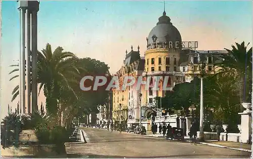 Cartes postales moderne Nice La Promenade des Anglais et l'Hotel Negresco