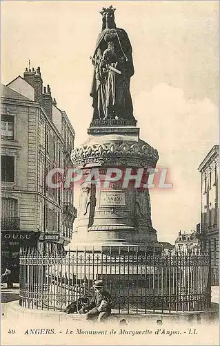 Ansichtskarte AK Angers Le Monument de Marguerite d'Anjou