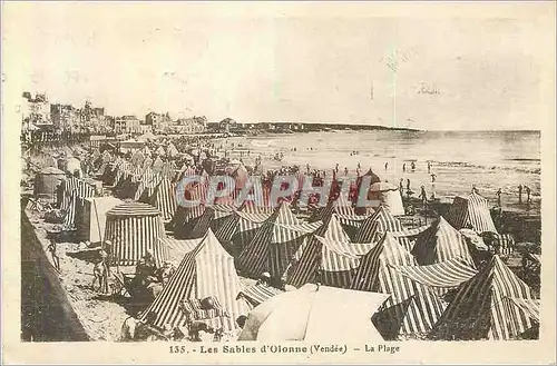 Cartes postales Les Sables d'Olonne (Vendee) La Plage