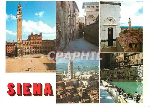 Cartes postales moderne Siena Scorci Caratteristici