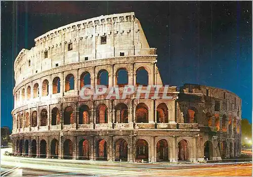 Cartes postales moderne Roma Le Colisee (La Nuit)