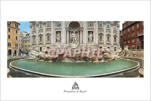 Cartes postales moderne Panorami di Roma Trevi Fontaine