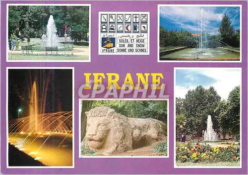 Moderne Karte Ifrane