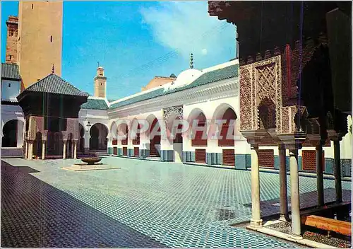 Moderne Karte Fes La Mosquee karaouine