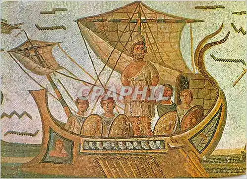 Cartes postales moderne Ulysse Mosaique du Musee du Bardo