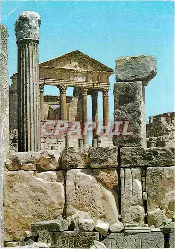 Cartes postales moderne Dougga Le Capitole