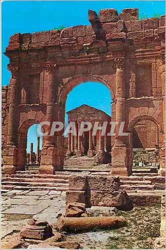 Cartes postales moderne Sbeitla Temple et Forum Romain