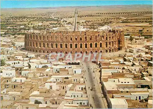 Cartes postales moderne El Jem (Tunisie) Le Colisee (IIIe S ap J C)