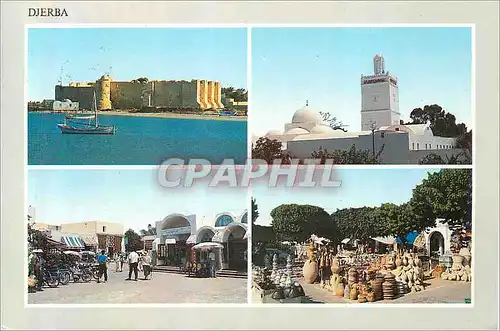 Moderne Karte Djerba Houmet Souk