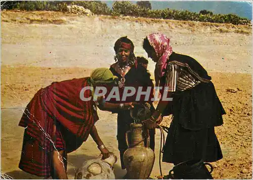 Cartes postales moderne Sud Tunisien Scene de la vie dans le Sud