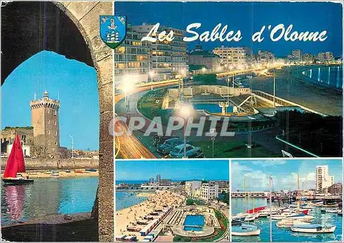 Cartes postales moderne Les Sables d'Olonne la Tour d'Arundel le Remblai