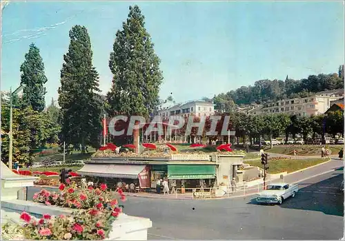 Ansichtskarte AK Evian les Bains Carrefour du Debarcadere