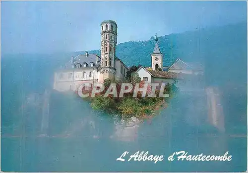 Cartes postales Aix les Bains Savoie L'Abbaye d'Hautecombe sur a Rive du Lac du Bourget