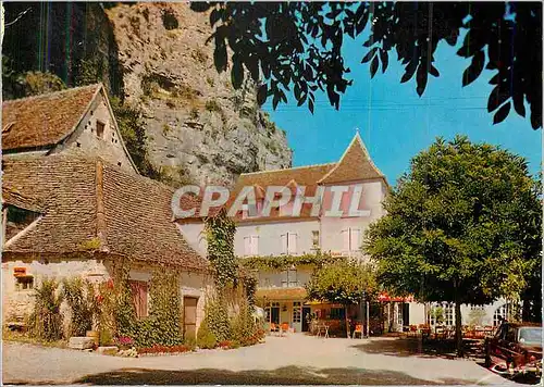 Cartes postales Gluges (Lot) pres de la Dordogne Hotel Restaurant Les Falaises