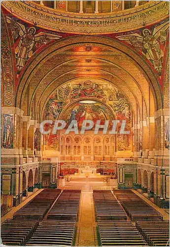 Ansichtskarte AK Lisieux (Calvados) Basilique Ste Therese de Lisieux Interieur