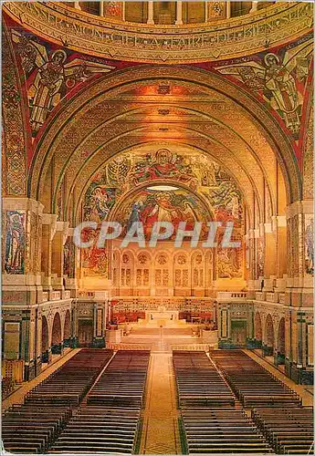Cartes postales Lisieux (Calvados) Basilique Ste Therese de Lisieux Interieur
