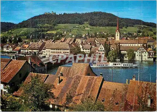 Moderne Karte Stein am Rhein Mit Schloss Hohenklinges