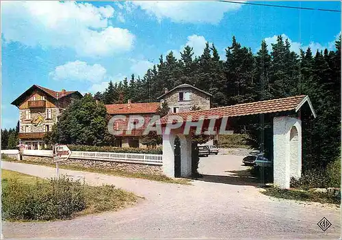 Moderne Karte St Sauveur La Sagne Hotel Les Sapins