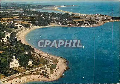 Cartes postales moderne Benodet La Bretagne en Couleurs La Corniche vers Le Letty