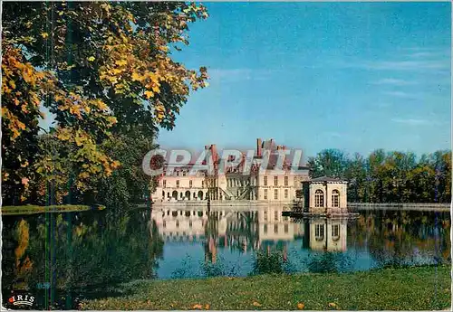 Moderne Karte Fontainebleau (Seine et Marne) le Palais sur l'Etang des Carpes et le Pavillon de l'Empereur