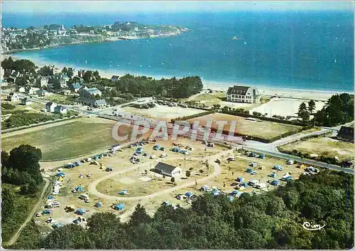 Moderne Karte Saint Cast (C du N) Vue Aerienne Camping Municipal