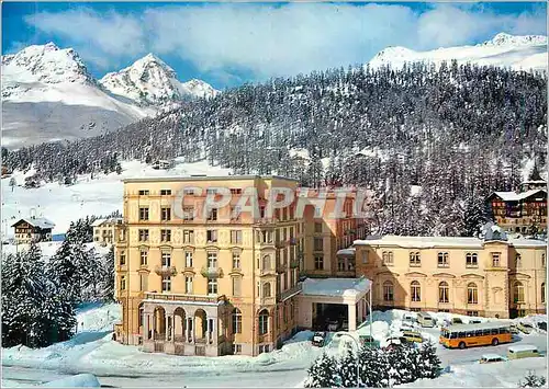 Cartes postales moderne St Moritz Bad 1800 m s m Hotel Reine Victoria