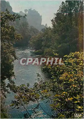 Cartes postales moderne Vallee de la Dordogne Contre Jour sur le Chateau de Beynac