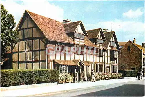 Moderne Karte Stratford Upon Avon Shakespeare 's Birthplace