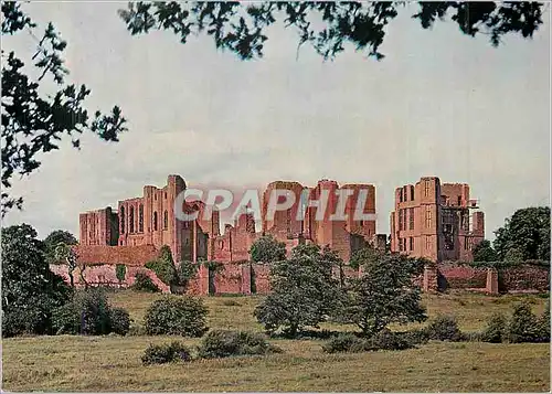 Cartes postales moderne Warwickshire Kenilworth Castle View from the South