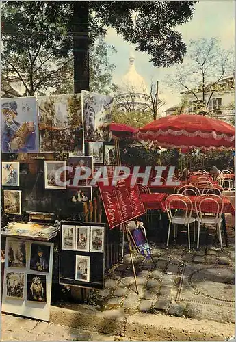 Cartes postales moderne Paris Montmartre