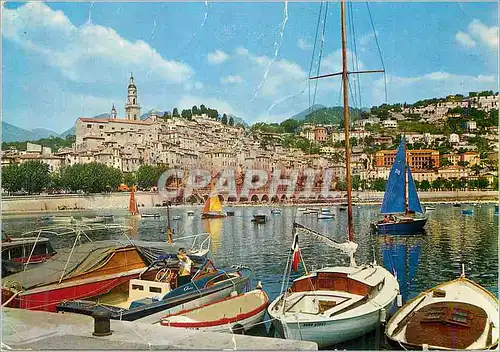 Cartes postales moderne Menton (A M) les Sites Merveilleux de la Cote d'Azur