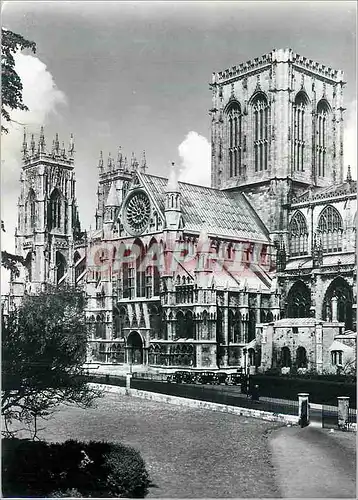 Moderne Karte The Minster York Yorkshire South Transept