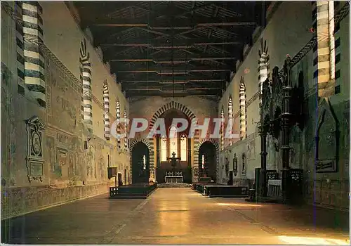 Moderne Karte Arezzo Eglise de St Domenico Interieur