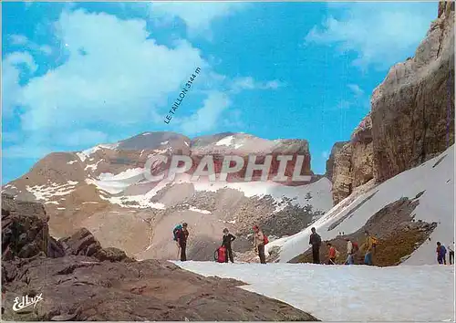 Cartes postales moderne les Pyrenees Breche de Roland 2807m le Taillon 3144m Alpinisme