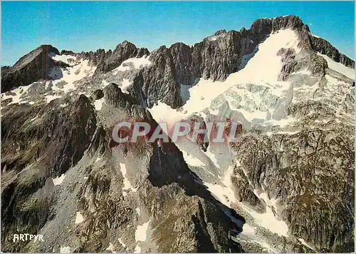 Cartes postales moderne les Pyrenees le Pic de Balaitous (3146m)