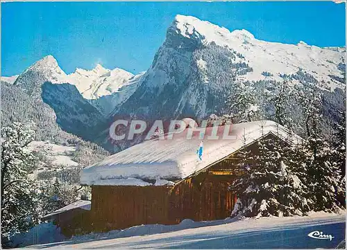 Cartes postales moderne Samoens (Haute Savoie) Alt 714m Echappee sur le Criou