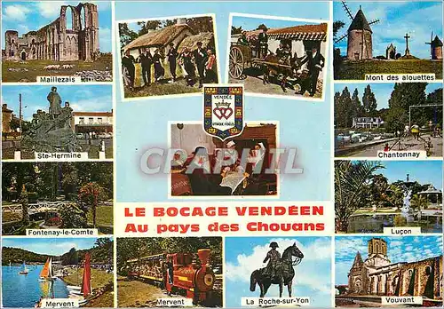 Cartes postales moderne le Bocage Vendeen au Pays des Chouans