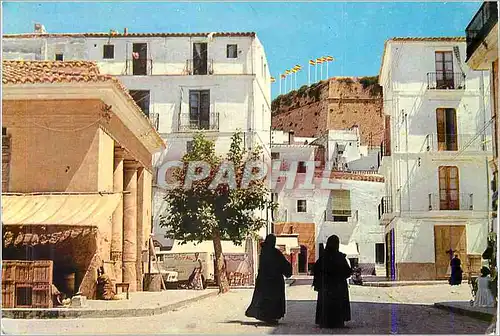 Cartes postales moderne Ibiza (Baleares) Plaza del Mercado la Marina