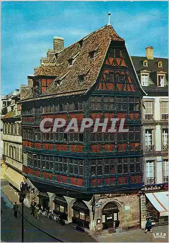 Moderne Karte Strasbourg (Bas Rhin) Maison Kammerzell (XVe et XVIe s)