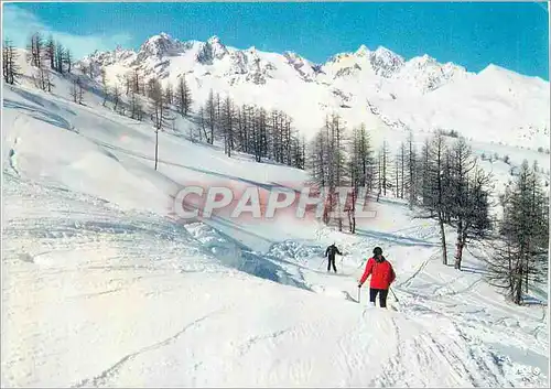 Cartes postales moderne Vallee de la Guisanne (H A) Chantemerle Serre Chevalier Ski