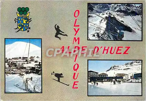 Cartes postales moderne Alpe d'Huez Olympique