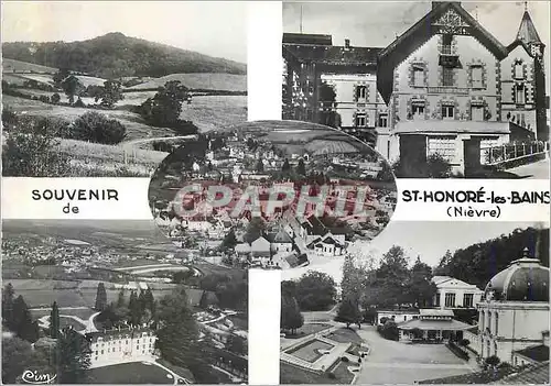 Moderne Karte Souvenir de St Honore les Bains (Nievre)