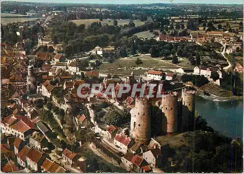 Cartes postales moderne Bourbon l'Archambault (Allier) Vue Generale Aerienne