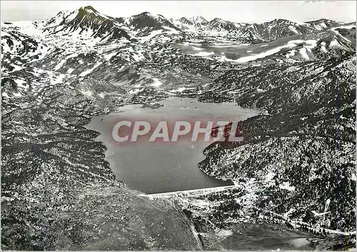 Cartes postales moderne En avion au Dessus de Lac des Bouillouses (Pyrenees Orientales)