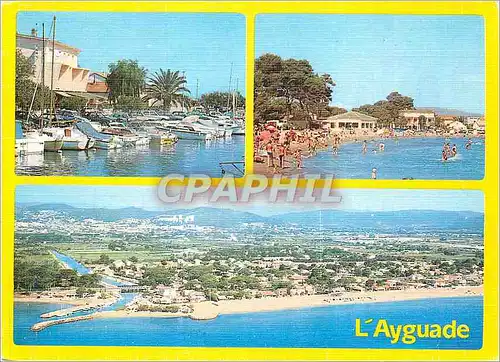 Moderne Karte L'Ayguade Hyeres Les Palmiers Lumiere et Beaute de la Cote d'Azur